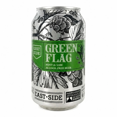 Eastside Green Flag 33 Cl. (lattina)(Alcohol Free)(Gluten Free)