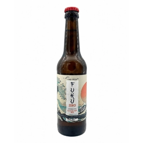 Fuku Zero Japanese Lager 33 Cl. (alchol free)