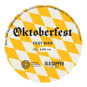 Podere La Berta Oktoberfest fusto 24 Lt. (baionetta)(collab. Old Copper)