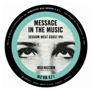 Wild Raccoon Message In The Music Fusto 24 Lt.(baionetta)(con sacca)