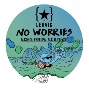 Lervig No Worries fusto 20 Lt. KeyKeg (alcohol free)