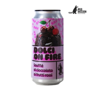 Wild Raccoon Dolci On Fire Soufflè Al Cioccolato Ai Frutti Rossi 44 Cl. (lattina)